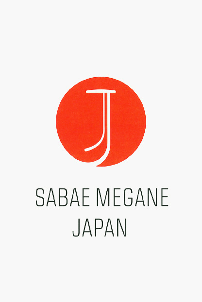 SABAE MEGANE JAPAN brand mark, using eyeglasses with 